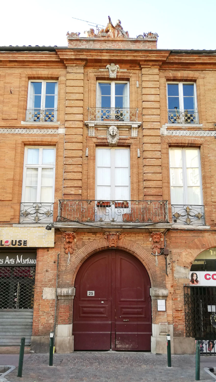 Hôtel Virebent quartier Saint-Cyprien Toulouse